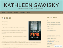Tablet Screenshot of kathleensawisky.com